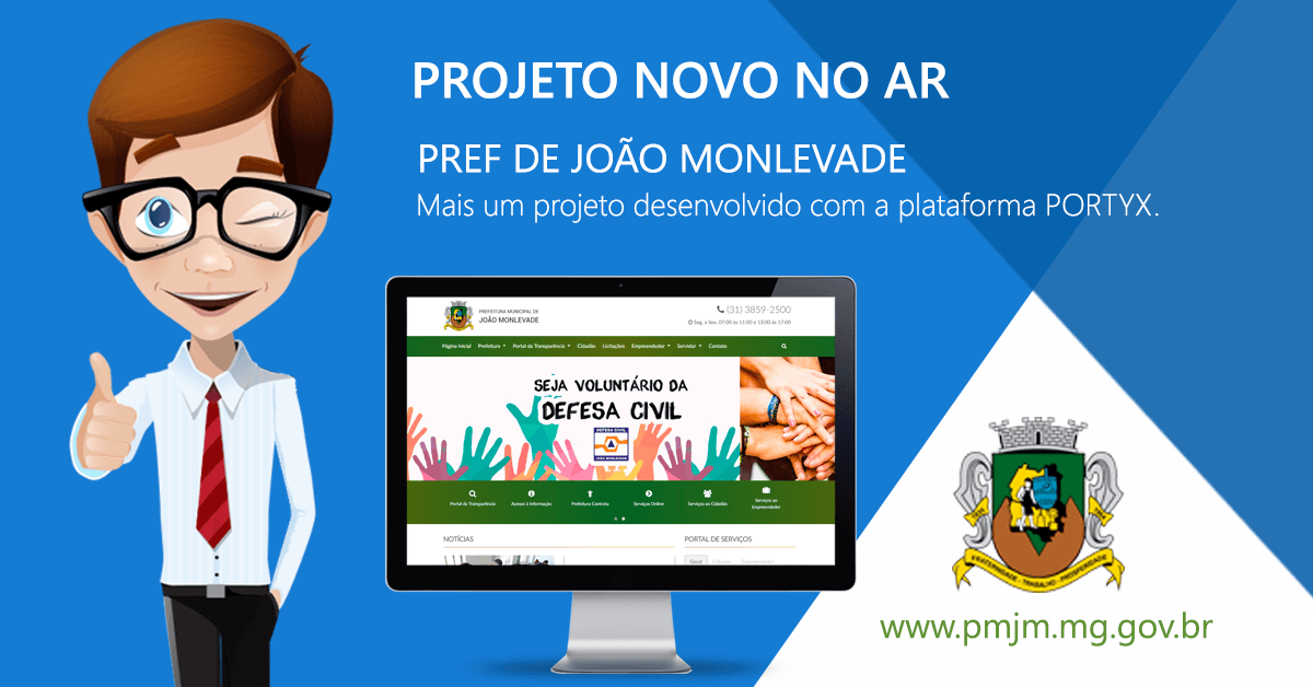 portal prefeitura joão monlevade