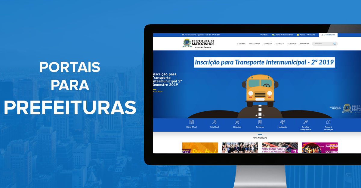 portal para prefeitura